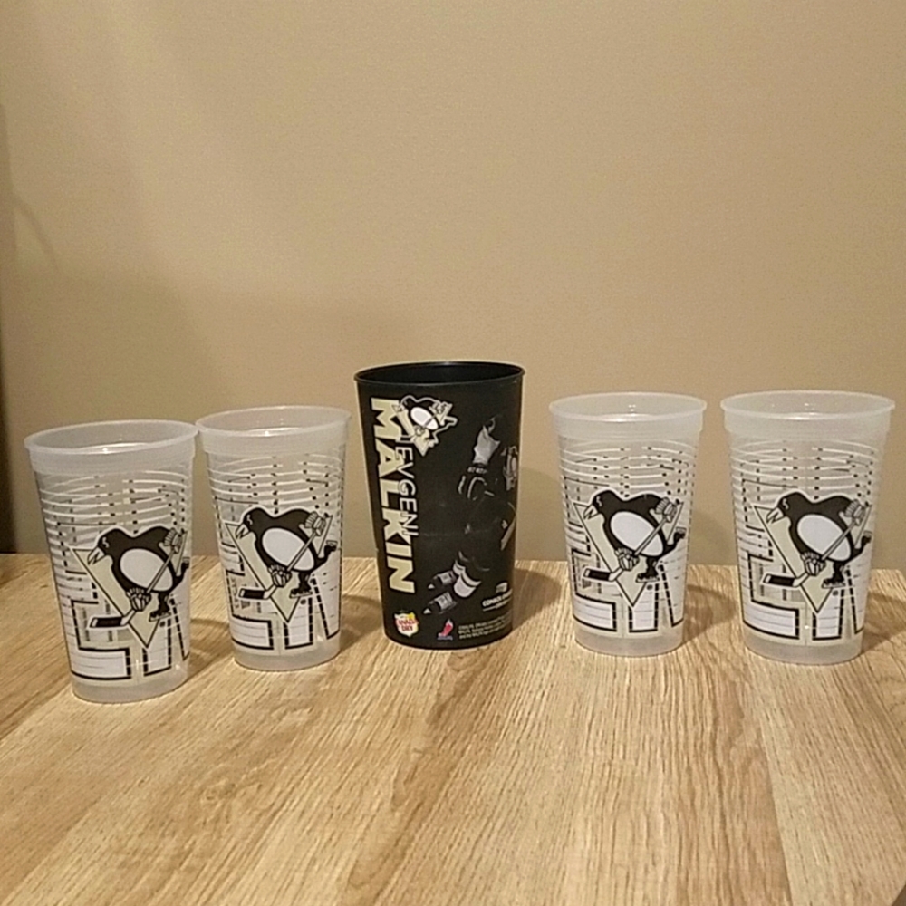 Pittsburgh Penguins🐧 5 Cup set
